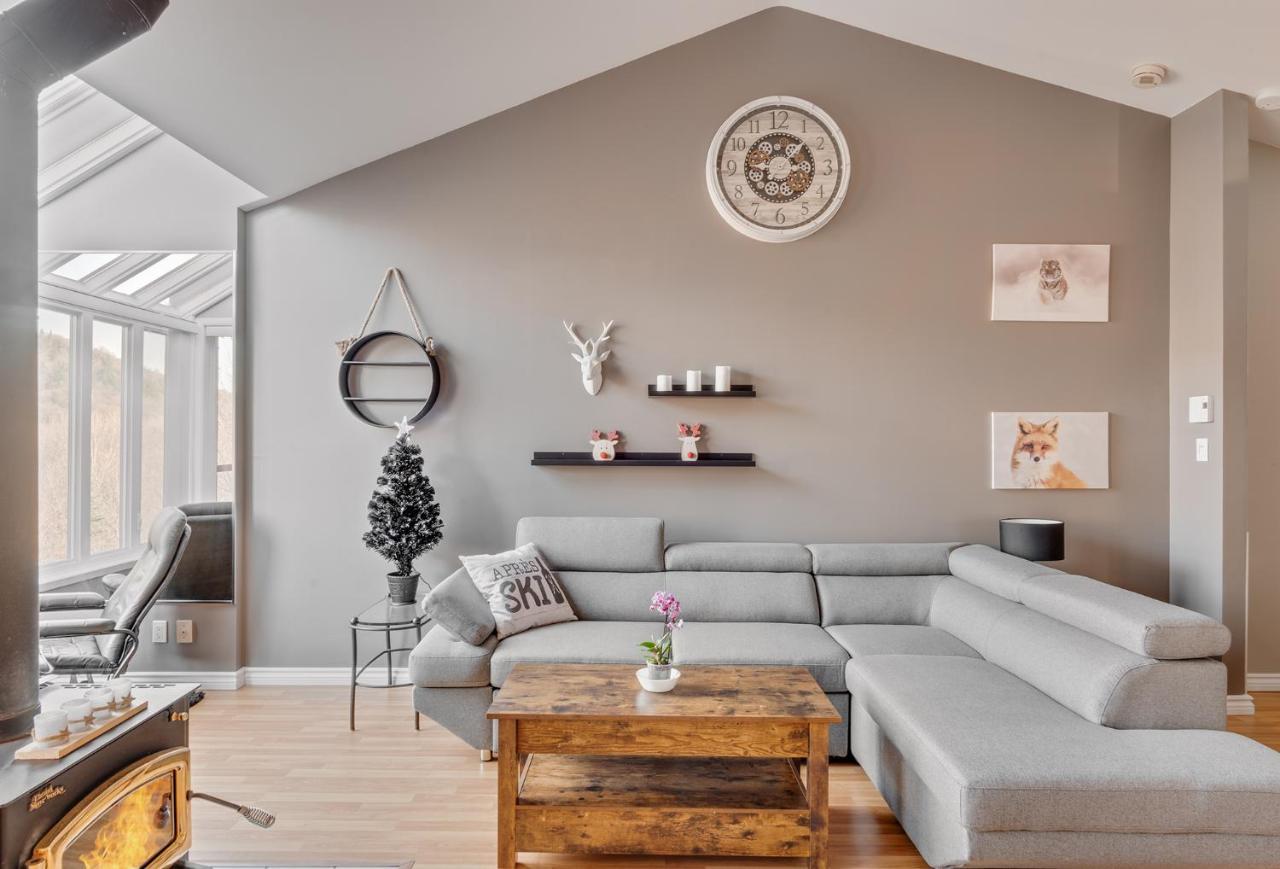 Le Cozy-Condo A Louer A Stoneham Exterior foto