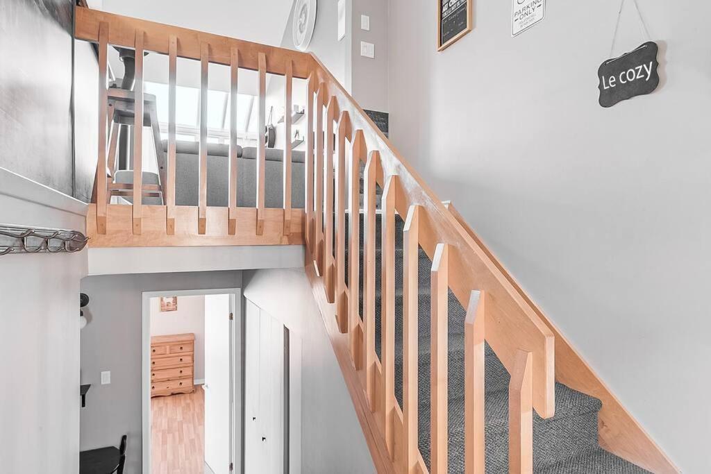 Le Cozy-Condo A Louer A Stoneham Exterior foto
